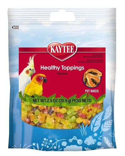 Healthy Toppings Papaya 2.5oz - Kaytee