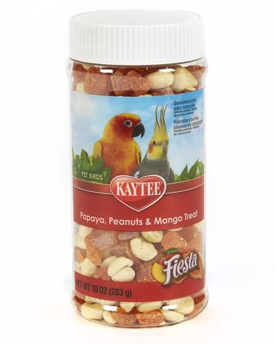 10oz Papaya, Peanuts and Mango Treat Jar - Kaytee