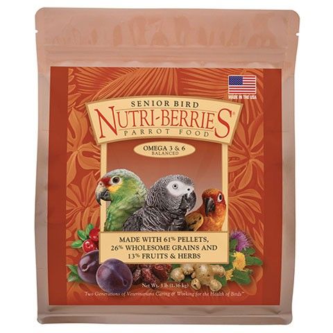 3lb Parrot Senior Bird Nutri-Berries-Lafeber's