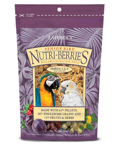 10oz Macaw Senior Bird Nutri- Berries - Lafeber's