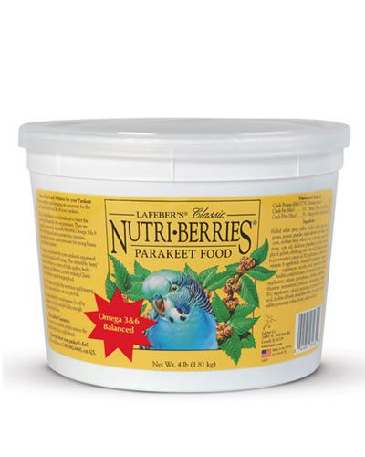 4lb Parakeet Classic Nutri-Berries-Lafeber's