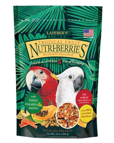 10oz Macaw Tropical Fruit Nutri-Berries-Lafeber's