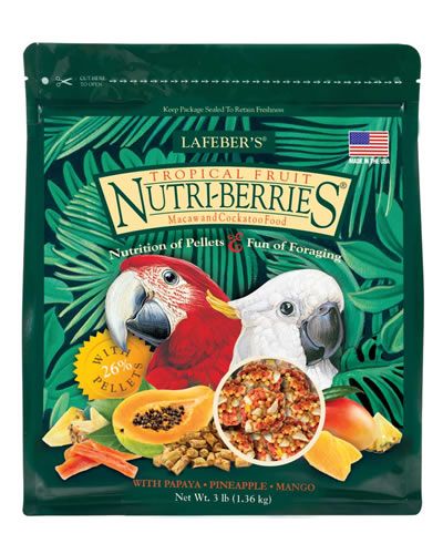 3lb Macaw Tropical Fruit Nutri-Berries-Lafeber's