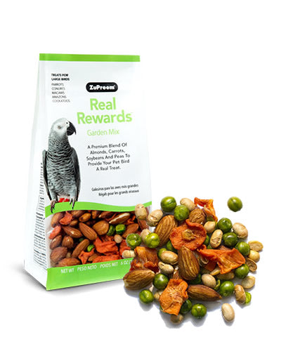 Real Reward Garden Mix LG Birds 6oz- Zupreem