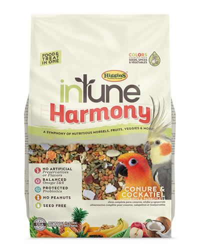 2lb InTune Harmony Tiel / Conure - Higgins