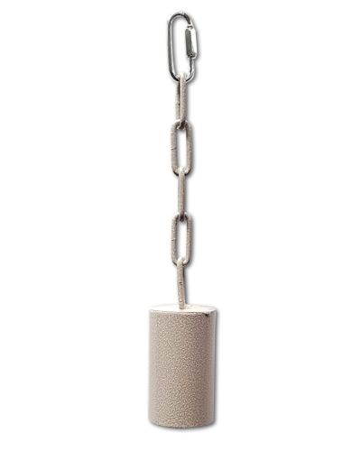 Lg Platinum Metal Pipe Bell - A&E Cage
