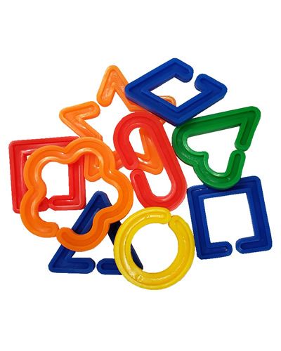 Large Plastic Shape Links
