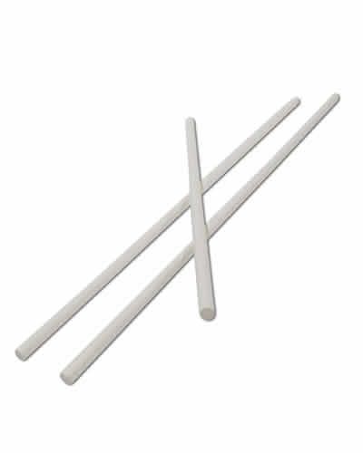 9-1/2" White Paper Sticks 10pk