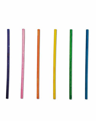 4-1/2" Colored Paper Sticks 20pk