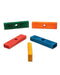 2" Colored Pine Wood Blocks 5pk