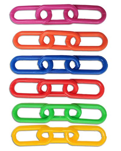 1-3/8" (4mm) Plastic Chain Per 2 Ft.