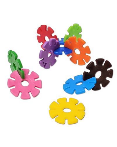 1-1/4" Plastic Snow Flake