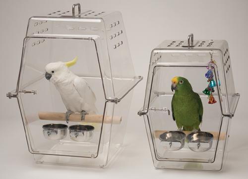 Large Wingabago Bird Carrier - Playful Parrot