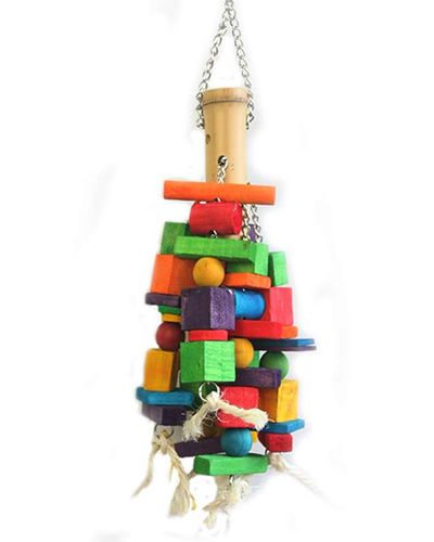Wooden Blocks & Bamboo - Happy Beaks