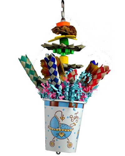 Flower Pot-Happy Beaks Made In The USA