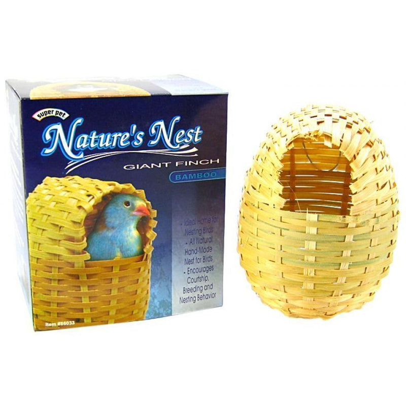 Finch Giant Bamboo Nature's Nest-Super Pet