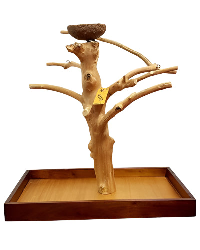 Medium Tabletop Java Tree Bird Stand